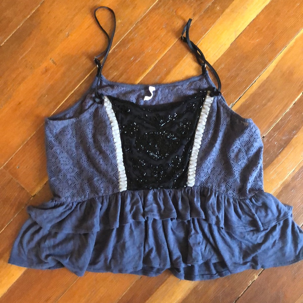 Willow & Clay beaded tank
